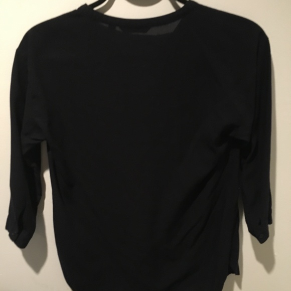 Navy blue Uniqlo blouse XS. MOVING SALE - LAST CHANCE - Picture 11 of 12